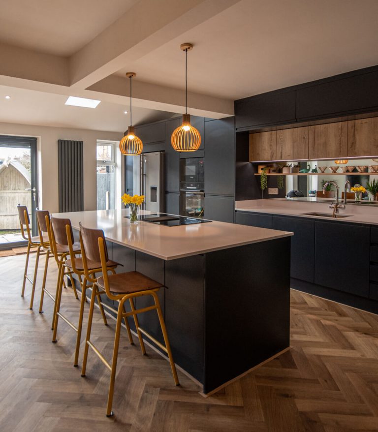 2 Tone Lucente Matt Kitchen KTF Kitchens